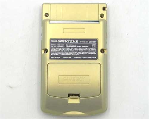 Gameboy Color - Custom Gold - Console - SNR EPIC-CP-0035 (A Grade) (Used)